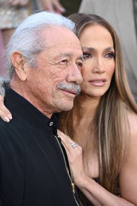 Premiere of Office Romance LOS ANGELES, CALIFORNIA - MAY 26: Jennifer Lopez and Edward James Olmos at the world premiere of Netflix s Office Romance at The Egyptian Theatre Hollywood on May 26, 2026 in Los Angeles, California. Credit: Michael Mattes AdMedia EDITORIAL USE ONLY  Copyright: xx AdMediax admphotostwo992459