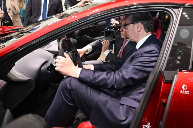 BEIJING, CHINA - MAY 26: Serbian President Aleksandar Vucic visits Xiaomi s auto factory on May 26, 2026 in Beijing, China. Vucic is on a state visit to China from May 24 to 28.  Copyright: xChinaxNewsxServicex 111644369200