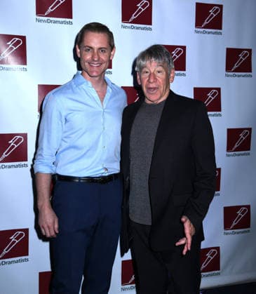 May 26, 2026, New York, Ny, United States: Michael McCorry Rose and Stephen Schwartz attend the 2026 New Dramatists Spring Luncheon. Held at the New York Marriott Marquis in New York. Zuma Press May 26, 2026 New York United States  - ZUMAp281 20260526_zea_p281_079 Copyright: xPhotoxImagexPressx