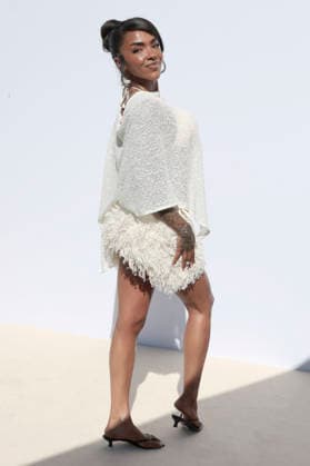 Alicia Awa Beissert beim Calzedonia Summer Club im Beach Club km68 . Köln, 26.05.2026 *** Alicia Awa Beissert at the Calzedonia Summer Club at Beach Club km68 Cologne, 26 05 2026 Foto:xR.xSchmiegeltx xFuturexImagex calzedonia_6520