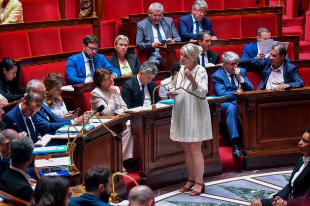 Questions to the Government Session - Paris French Minister of Health, Families, Autonomy and Disabled people Stephanie Rist speaks during a session of questions to the government at the National Assembly in Paris on May 26, 2026. Photo by Karim Ait Adjedjou ABACAPRESS.COM Paris Ile-de-France France  Copyright: xAitxAdjedjouxKarim ABACAx