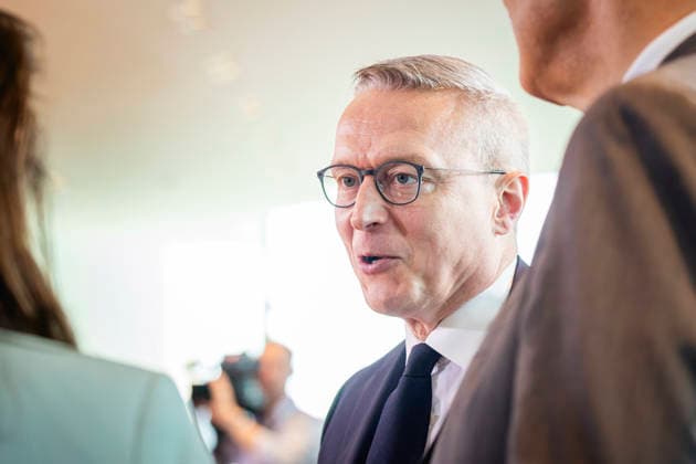 Karsten Wildberger, Bundesminister fuer Digitalisierung und Staatsmodernisierung, aufgenommen im Rahmen einer Kabinettssitzung in Berlin, 27.05.2026. Berlin Deutschland *** Karsten Wildberger, Federal Minister for Digitization and State Modernization, recorded during a cabinet meeting in Berlin, 27 05 2026 Berlin Germany Copyright: xJulianexSonntagx