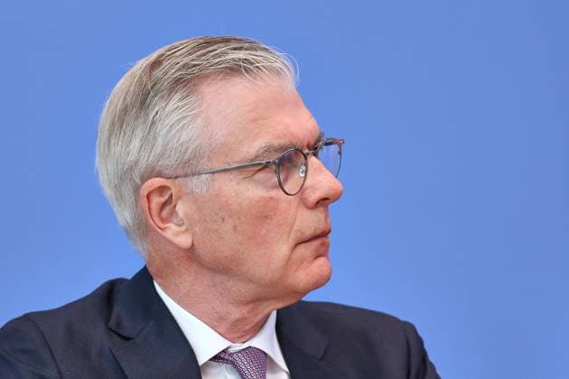Berlin, Deutschland, 27.05.2026: Bundespressekonferenz: Vorstellung des Frühjahrsgutachten 2026 - Sachverständigenrat zur Begutachtung der gesamtwirtschaftlichen Entwicklung: Martin Werding *** Berlin, Germany, 27 05 2026 Federal Press Conference Presentation of the Spring Report 2026 German Council of Economic Experts Martin Werding Copyright: xdtsxNachrichtenagenturx dts_120822
