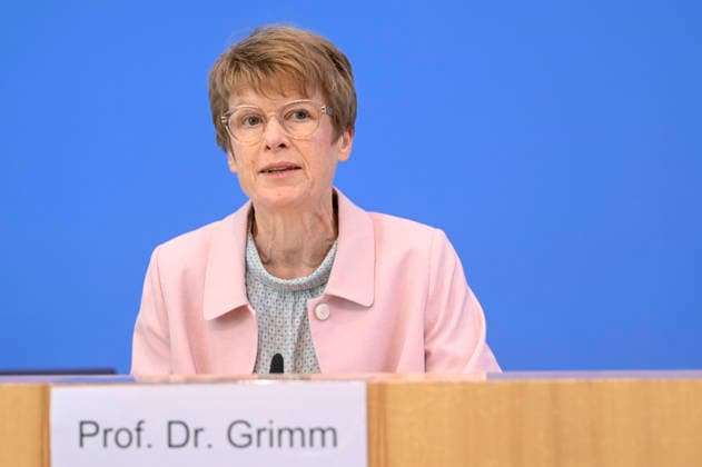 ABB BPK-GUTACHTEN - Prof. Dr. Veronika Grimm Bericht zum Thema Vorstellung des Fruehjahrsgutachten 2026-Sachverstaendigenrat zur Begutachtung der gesamtwirtschaftlichen Entwicklung auf der BPK Bundespressekonferenz in Berlin am 27.05.2026 Berlin Deutschland *** ABB BPK GUTACHTEN Prof Dr Veronika Grimm Report on the presentation of the 2026 Spring Report of the German Council of Economic Experts at the BPK Federal Press Conference in Berlin on 27 05 2026 Berlin Germany