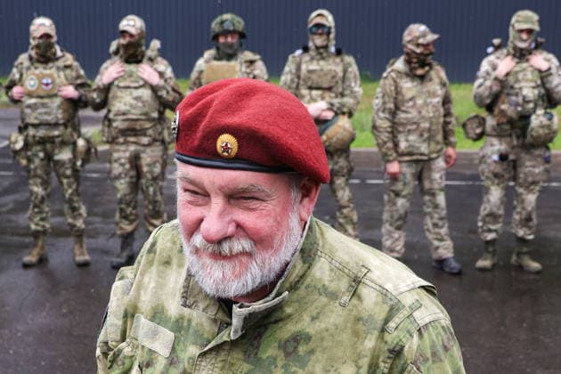 RUSSIA, MOSCOW REGION - MAY 27, 2026: Servicemen are seen at the Moscow Region s recruitment center for contract military service in Balashikha, east of Moscow. Sergei Karpukhin TASS  93091882