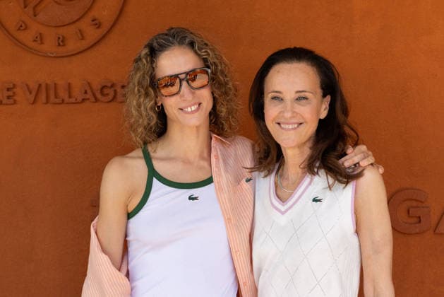 RG26 - French Open - People Village Day 4 NB Olivia Courbis, Clara Paban attends the Village day 4 during the 2026 French Open at Roland Garros on May 27, 2026 in Paris, France. Photo by Nasser Berzane ABACAPRESS.COM  Copyright: xBerzanexNasser ABACAx
