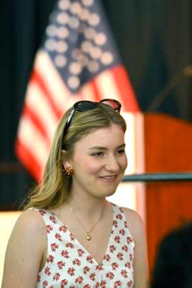 Belgian Royals Attend Harvard Class of 26 Graduation BOSTON, UNITED STATES OF AMERICA - MAY 27: Princess Elisabeth of Belgium pictured during the Class of 2026 Awards Ceremony, Class of 2026 Awards Ceremony Graduating students, their guests, as well as HKS faculty and staff come together to honor recognised members of the graduating class, hear from student speakers, and reflect on their collective achievements, on May 27, 2026 in Boston, United States of America, 27 05 2026 Boston United States of America  Copyright: xPhilipxReynaersx