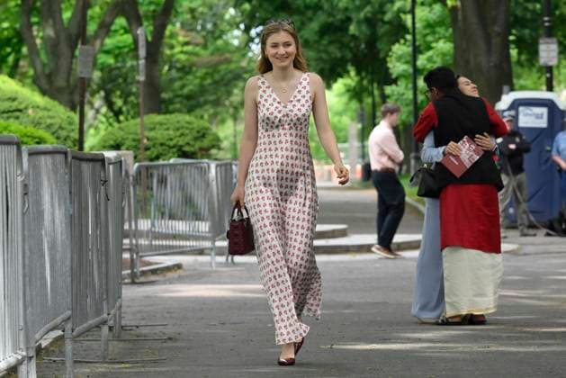 Belgian Royals Attend Harvard Class of 26 Graduation BOSTON, UNITED STATES OF AMERICA - MAY 27: Princess Elisabeth of Belgium pictured during the Class of 2026 Awards Ceremony, Class of 2026 Awards Ceremony Graduating students, their guests, as well as HKS faculty and staff come together to honor recognised members of the graduating class, hear from student speakers, and reflect on their collective achievements, on May 27, 2026 in Boston, United States of America, 27 05 2026 Boston United States of America  Copyright: xPhilipxReynaersx