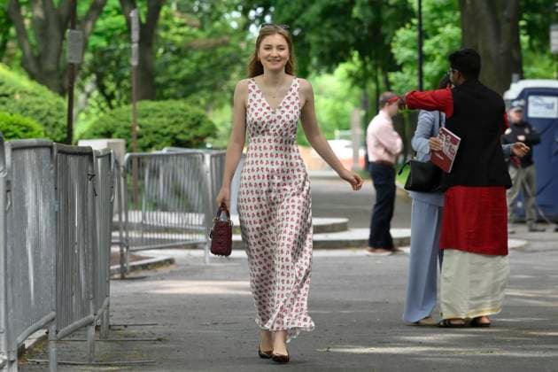 Belgian Royals Attend Harvard Class of 26 Graduation BOSTON, UNITED STATES OF AMERICA - MAY 27: Princess Elisabeth of Belgium pictured during the Class of 2026 Awards Ceremony, Class of 2026 Awards Ceremony Graduating students, their guests, as well as HKS faculty and staff come together to honor recognised members of the graduating class, hear from student speakers, and reflect on their collective achievements, on May 27, 2026 in Boston, United States of America, 27 05 2026 Boston United States of America  Copyright: xPhilipxReynaersx