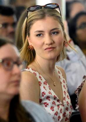 Belgian Royals Attend Harvard Class of 26 Graduation BOSTON, UNITED STATES OF AMERICA - MAY 27: Princess Elisabeth of Belgium pictured during the Class of 2026 Awards Ceremony, Class of 2026 Awards Ceremony Graduating students, their guests, as well as HKS faculty and staff come together to honor recognised members of the graduating class, hear from student speakers, and reflect on their collective achievements, on May 27, 2026 in Boston, United States of America, 27 05 2026 Boston United States of America  Copyright: xPhilipxReynaersx