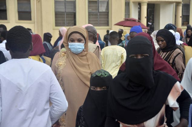 Eid al-Adha prayers hold in Uganda KAMPALA, UGANDA - MAY 27: Muslims flock to the Uganda National Mosque to perform Eid al-Adha prayers despite a rise in Ebola cases in the capital Kampala, Uganda, on May 27, 2026. Some worshippers took precautions against the outbreak by wearing face masks during the prayers. Nicholas Kajoba Anadolu Kampala Uganda. Editorial use only. Please get in touch for any other usage.  Copyright: x2026xAnadoluxNicholasxKajobax