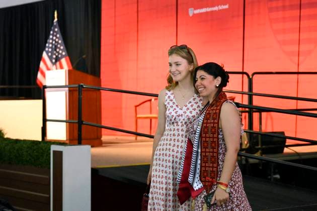 Belgian Royals Attend Harvard Class of 26 Graduation BOSTON, UNITED STATES OF AMERICA - MAY 27: Princess Elisabeth of Belgium pictured during the Class of 2026 Awards Ceremony, Class of 2026 Awards Ceremony Graduating students, their guests, as well as HKS faculty and staff come together to honor recognised members of the graduating class, hear from student speakers, and reflect on their collective achievements, on May 27, 2026 in Boston, United States of America, 27 05 2026 Boston United States of America  Copyright: xPhilipxReynaersx