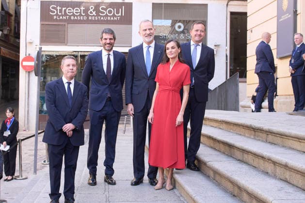 27-05-2026 Madrid Queen Letizia and King Felipe during the Merit fine arts 2024 gold medals ceremony at the Cathedral Primada de Santa Maria in Toledo, Castilla-La Mancha No Spain Â  Copyright: xPPEx