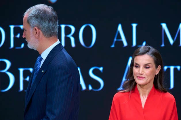27-05-2026 Madrid Queen Letizia and King Felipe during the Merit fine arts 2024 gold medals ceremony at the Cathedral Primada de Santa Maria in Toledo, Castilla-La Mancha No Spain Â  Copyright: xPPEx