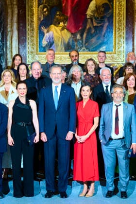 27-05-2026 Madrid Queen Letizia and King Felipe during the Merit fine arts 2024 gold medals ceremony at the Cathedral Primada de Santa Maria in Toledo, Castilla-La Mancha No Spain Â  Copyright: xPPEx