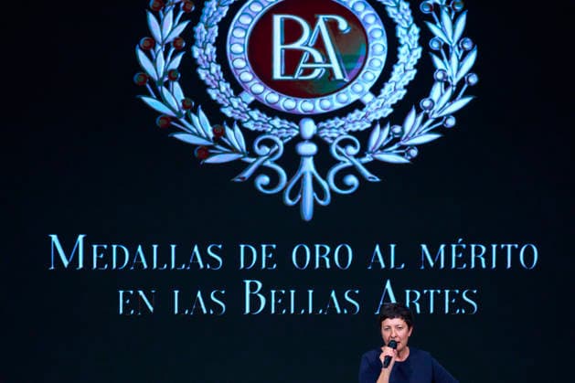 27-05-2026 Madrid comedian Eva Hache during the Merit fine arts 2024 gold medals ceremony at the Cathedral Primada de Santa Maria in Toledo, Castilla-La Mancha No Spain Â  Copyright: xPPEx