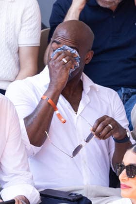 Daniel Francis in the stands during the French Open Tennis Championships at Roland Garros 2026 Paris, on May 27th, 2026 Jacovides Moreau Bestimage Celebrities in the stands during the French Open Tennis Championships at Roland Garros 2026 Paris, on May 27th, 2026 Paris France  Copyright: xJACOVIDES-MOREAUx xBESTIMAGExJACOVIDES-MOREAUx xBESTIMAGEx