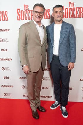 27.05.2026, Zürich, Kino Corso, Filmpremiere The Socceritos, Ana Maria MarkoviÄ‡, Daniel Swain, Reto Salimbeni, Granit Xhaka, Christian Jungen , Zürich Kino Corso ZÜRICH Switzerland *** 27 05 2026, Zurich, cinema Corso, film premiere The Socceritos, Ana Maria MarkoviÄ‡, Daniel Swain, Reto Salimbeni, Granit Xhaka, Christian Jungen , Zurich cinema Corso ZÜRICH Switzerland Copyright: xJustPictures.ch AlexanderxRaemyx jp-de-AlRa-DSC07062