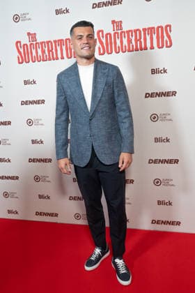 27.05.2026, Zürich, Kino Corso, Filmpremiere The Socceritos, Ana Maria MarkoviÄ‡, Daniel Swain, Reto Salimbeni, Granit Xhaka, Christian Jungen , Zürich Kino Corso ZÜRICH Switzerland *** 27 05 2026, Zurich, cinema Corso, film premiere The Socceritos, Ana Maria MarkoviÄ‡, Daniel Swain, Reto Salimbeni, Granit Xhaka, Christian Jungen , Zurich cinema Corso ZÜRICH Switzerland Copyright: xJustPictures.ch AlexanderxRaemyx jp-de-AlRa-DSC07094