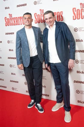 27.05.2026, Zürich, Kino Corso, Filmpremiere The Socceritos, Ana Maria MarkoviÄ‡, Daniel Swain, Reto Salimbeni, Granit Xhaka, Christian Jungen , Zürich Kino Corso ZÜRICH Switzerland *** 27 05 2026, Zurich, cinema Corso, film premiere The Socceritos, Ana Maria MarkoviÄ‡, Daniel Swain, Reto Salimbeni, Granit Xhaka, Christian Jungen , Zurich cinema Corso ZÜRICH Switzerland  Copyright: xJustPictures.ch AlexanderxRaemyx
