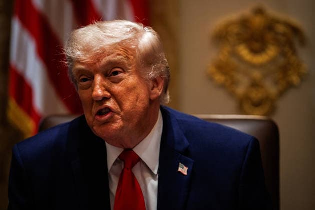 DC: President Trump Holds Cabinet Meeting U.S. President Donald Trump holds a Cabinet meeting in the Cabinet Room of the White House on May 27, 2026 in Washington, D.C. Trump is holding the meeting with members of his Cabinet as a the U.S. and Iran creep closer to a deal. (Photo by Samuel Corum Pool ABACAPRESS.COM) Washington DC United States  Copyright: xPool ABACAx
