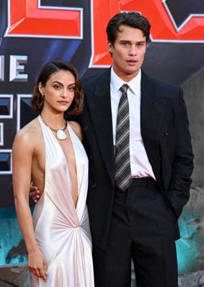 Celebrities arrive for the UK premiere of ˜Masters of the Universe™ at Cineworld Leicester Square in central London Featuring: Camila Mendes, Nicholas Galitzine Where: London, United Kingdom When: 27 May 2026 Credit: Cover Images EDITORIAL USE ONLY. NOT FOR USE BY NEWSPAPERS BASED IN THE UK. Copyright: xx coverimg55730803
