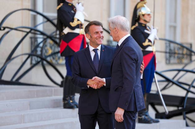 Store moter Frankrikes president Emmanuel Macron i Paris. Paris, Frankrike 20260527. Statsminister Jonas Gahr Store moter Frankrikes president Emmanuel Macron i Paris. Foto: Ole Berg-Rusten NTB Paris Frankrike renM_cB9ouQ EDITORIAL USE ONLY Ref:_POLrenM_cB9ouQ.jpg *** French President Emmanuel Macron in Paris Paris, France 20260527 Prime Minister Jonas Gahr Store fashions French President Emmanuel Macron in Paris Photo Ole Berg Rusten NTB Paris France renM cB9ouQ EDITORIAL USE ONLY Ref POLrenM cB9ouQ jpg  Copyright: xOlexBerg-Rustenx xNTBx