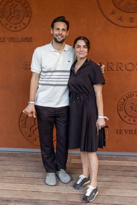 RG26 - French Open - People Village Night Session Day 4 NB Vincent Sasso, Cecile Grès attends the Village Night Session Day 4 during the 2026 French Open at Roland Garros on May 27, 2026 in Paris, France. Photo by Nasser Berzane ABACAPRESS.COM  Copyright: xBerzanexNasser ABACAx