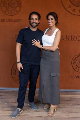 RG26 - French Open - People Village Night Session Day 4 NB Laurie Cholewa and Greg Levy attends the Village Night Session Day 4 during the 2026 French Open at Roland Garros on May 27, 2026 in Paris, France. Photo by Nasser Berzane ABACAPRESS.COM  Copyright: xBerzanexNasser ABACAx