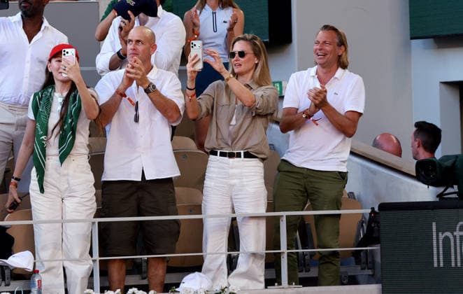 Israeli super model Bar Refaeli attends Novak Djokovic VS Valentin Royer Celebrities attend Roland Garros French open day 3 Israeli super model Bar Refaeli attends Novak Djokovic VS Valentin Royer Paris ,May 27 TH 2026  Copyright: xDavidxKerx