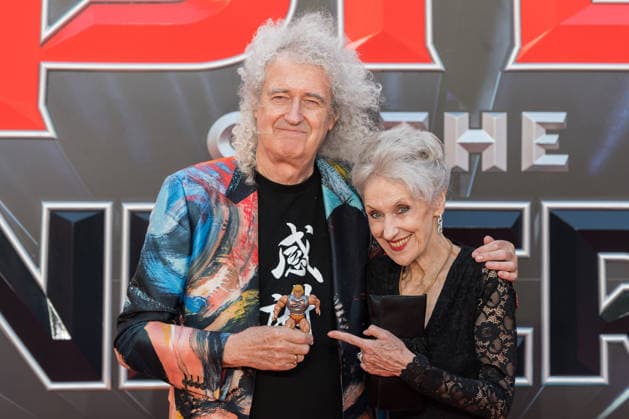 Masters of the Universe UK Premiere in London LONDON, UNITED KINGDOM - MAY 27: Brian May and Anita Dobson attend the UK premiere of Masters of the Universe at Cineworld Leicester Square in London, United Kingdom on May 27, 2026. Wiktor Szymanowicz Anadolu London United Kingdom. Editorial use only. Please get in touch for any other usage.  Copyright: x2026xAnadoluxWiktorxSzymanowiczx