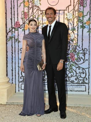 IPA85120594 - Rome, American Academy, McKim Medal Gala 2026. Pictured: Rossella Fiamingo, Gregorio Paltrinieri  Copyright: xMarcoxProvvisionatox xMarcoxProvvisionatox 85120594