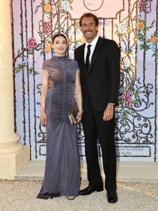 IPA85120596 - Rome, American Academy, McKim Medal Gala 2026. Pictured: Rossella Fiamingo, Gregorio Paltrinieri  Copyright: xMarcoxProvvisionatox xMarcoxProvvisionatox 85120596