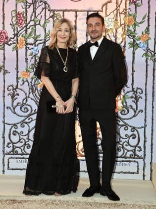 IPA85120356 - Rome, American Academy, McKim Medal Gala 2026. Pictured: Laura Burdese, Matteo Morbidi  Copyright: xMarcoxProvvisionatox xMarcoxProvvisionatox 85120356