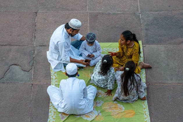 Eid al-Adha in India NEW DELHI, INDIA - MAY 28: Indian Muslims gather to offer Eid al-Adha prayers at Jama Masjid in New Delhi, India, on May 28, 2026. Amarjeet Kumar Singh Anadolu New Delhi India. Editorial use only. Please get in touch for any other usage.  Copyright: x2026xAnadoluxAmarjeetxKumarxSinghx