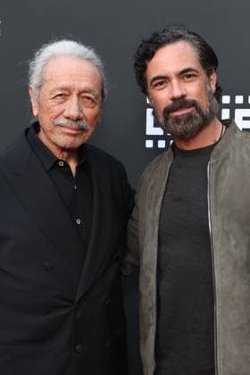 LALIFF 25th Edition Opening Night Celebration HOLLYWOOD, CALIFORNIA - MAY 27: Edward James Olmos and Danny Pino at the 25th Edition of The Los Angeles Latino International Film Festival - Opening Night at TCL Chinese Theatre on May 27, 2026 in Hollywood, California. Credit: AdMedia EDITORIAL USE ONLY  Copyright: xx AdMediax admphotostwo992677