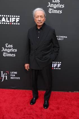 HOLLYWOOD, CALIFORNIA - MAY 27: Edward James Olmos at the 25th Edition of The Los Angeles Latino International Film Festival - Opening Night at TCL Chinese Theatre on May 27, 2026 in Hollywood, California. Copyright: xAdMediax xMediaPunchx