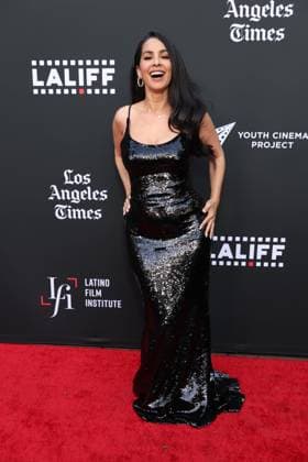 HOLLYWOOD, CALIFORNIA - MAY 27: Marta Mendez Cross at the 25th Edition of The Los Angeles Latino International Film Festival - Opening Night at TCL Chinese Theatre on May 27, 2026 in Hollywood, California. Copyright: xAdMediax xMediaPunchx