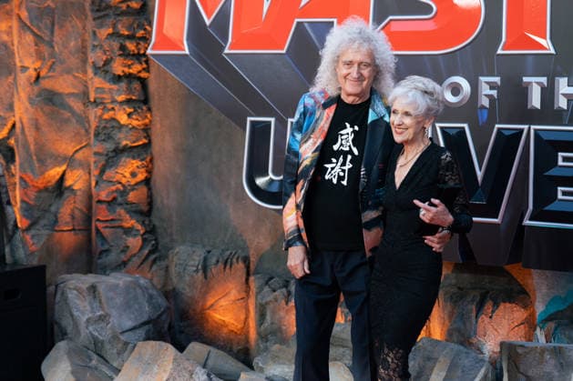 Masters Of The Universe UK Premiere in London, UK - 27 may 2026. Brian May and Anita Dobson attend the UK Premiere of Masters Of The Universe at Cineworld Leicester Square. London United Kingdom Copyright: xLounisxTiarx xSOPAxImagesx _DSC6664