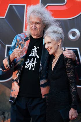 Masters Of The Universe UK Premiere in London, UK - 27 may 2026. Brian May and Anita Dobson attend the UK Premiere of Masters Of The Universe at Cineworld Leicester Square. London United Kingdom Copyright: xLounisxTiarx xSOPAxImagesx _DSC6675