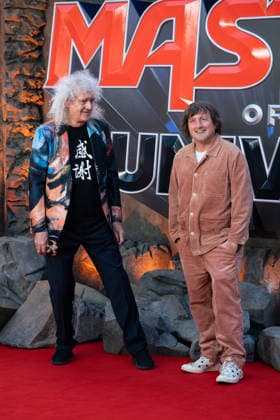 Masters Of The Universe UK Premiere in London, UK - 27 may 2026. Brian May and Daniel Pemberton attend the UK Premiere of Masters Of The Universe at Cineworld Leicester Square . London United Kingdom Copyright: xLounisxTiarx xSOPAxImagesx _DSC6684