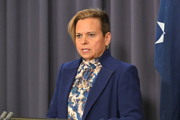 MICHELLE ROWLAND PFAS PRESSER, Attorney-General Michelle Rowland and Assistant Minister for Defence Peter Khalil at a press conference at Parliament House in Canberra, Thursday, May 28, 2026. ( NO ARCHIVING CANBERRA ACT AUSTRALIA  Copyright: xMICKxTSIKASx 20260528122120153885
