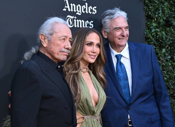Opening Night of the L.A. Latino International Film Festival Edward James Olmos, Jennifer Lopez and Gregory Nava arriving to the opening night of the 25th edition of the Los Angeles Latino International Film Festival (LALIFF), held at the TCL Chinese Theatre on May 27, 2026 in Hollywood, CA. Hollywood TCL Chinese Theatre California USA Copyright: xLisaxOConnorx xAFF-USA.comx