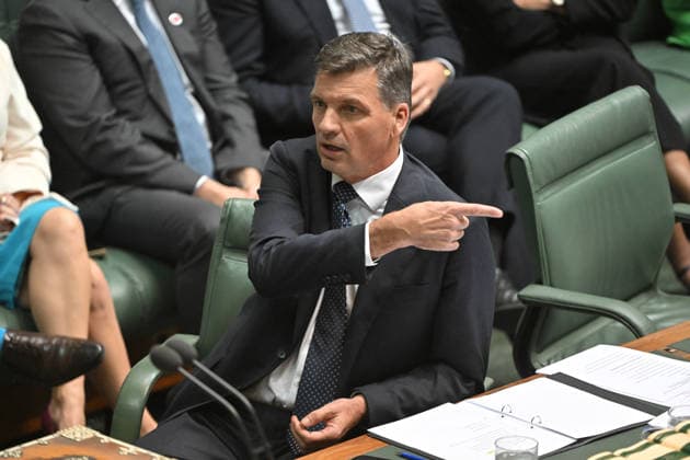 QUESTION TIME, Leader of the Opposition Angus Taylor during Question Time in the House of Representatives at Parliament House in Canberra, Thursday, May 28, 2026. ( NO ARCHIVING CANBERRA ACT AUSTRALIA  Copyright: xMICKxTSIKASx 20260528174680529643