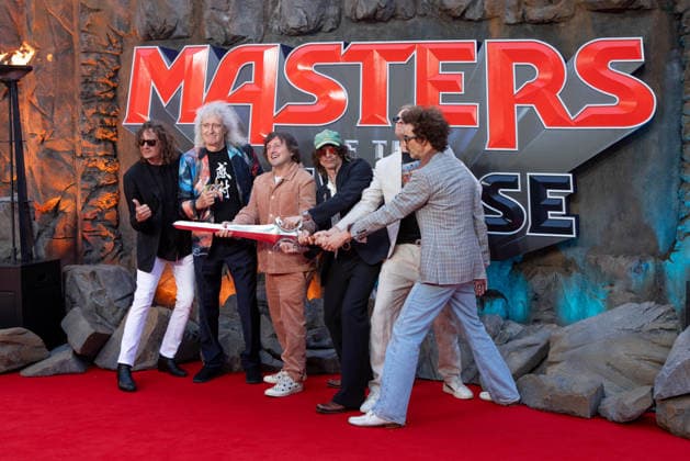 Masters Of The Universe UK Premiere Brian May, Daniel Pemberton & The Darkness at UK Premiere of Masters of the Universe on Wednesday 27 May 2026 at Cineworld Leicester Square, London, Credit:Justine Louise Avalon  Copyright: xJustinexLouisex xAvalonx 1106091432