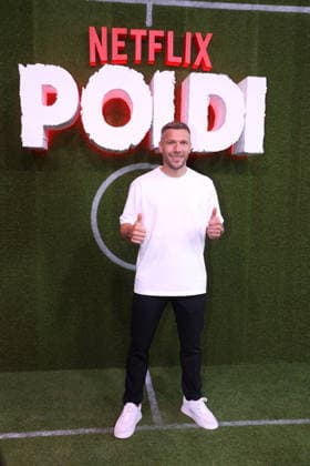 Lukas Podolski bei der Poldi Doku Netflix Serien Premiere am 27.05.2026 im Rheinenergiestadion in Koeln Lukas Podolski attends the premiere of the Poldi documentary series on Netflix on May 27, 2026 at Rheinenergiestadion in Cologne, Germany Poldi Netflix Serien Premiere in Koeln *** Lukas Podolski at the Poldi documentary Netflix series premiere on May 27, 2026 at Rheinenergiestadion in Cologne Lukas Podolski attends the premiere of the Poldi documentary series on Netflix on May 27, 2026 at Rheinenergiestadion in Cologne, Germany Poldi Netflix series premiere in Cologne 