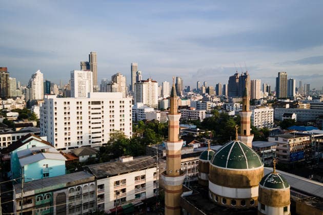 Eid al-Adha in Thailand BANGKOK, THAILAND - MAY 28: General view of Masjid Buddarul Mumineen Mosque in Bangkok, Thailand on May 28, 2026. Matt Hunt Anadolu Bangkok Thailand. Editorial use only. Please get in touch for any other usage.  Copyright: x2026xAnadoluxMattxHuntx