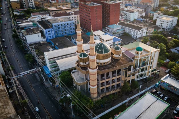 Eid al-Adha in Thailand BANGKOK, THAILAND - MAY 28: General view of Masjid Buddarul Mumineen Mosque in Bangkok, Thailand on May 28, 2026. Matt Hunt Anadolu Bangkok Thailand. Editorial use only. Please get in touch for any other usage.  Copyright: x2026xAnadoluxMattxHuntx