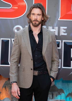 James Wilkinson attends Masters Of The Universe UK Premiere at Cineworld Leicester Square in London, England. UK. Wednesday 27th May 2026. Copyright: xJamesxWarrenx ae7dj250