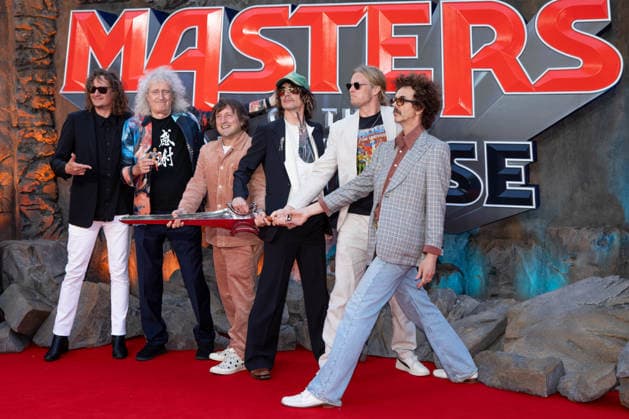 Masters Of The Universe UK Premiere Brian May, Daniel Pemberton & The Darkness at UK Premiere of Masters of the Universe on Wednesday 27 May 2026 at Cineworld Leicester Square, London, Credit:Justine Louise Avalon  Copyright: xJustinexLouisex xAvalonx 1106051482